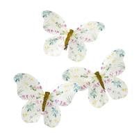 6 Schmetterlingclips - Pilzessin.at - zauberhafte Kinderdinge