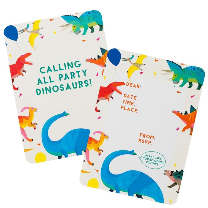 8Stk Dinosaurier Einladungskarten von Talking Tables - Pilzessin.at