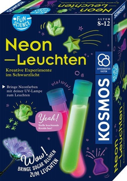 Fun Science Neon-Leuchten - Pilzessin.at - zauberhafte Kinderdinge