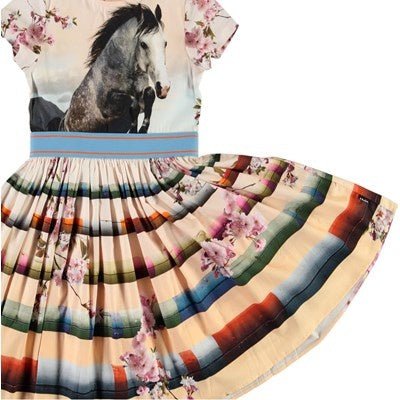Kleid "candy jumping horse" von Molo ♡ - Pilzessin.at - zauberhafte Kinderdinge