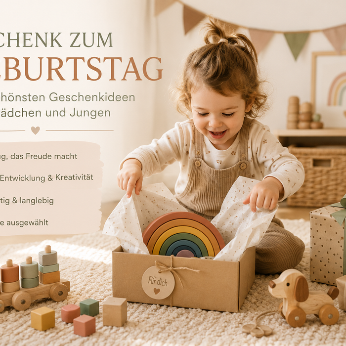 Geschenk zum 2. Geburtstag – Die 30 schönsten Geschenkideen für Mädchen und Jungen