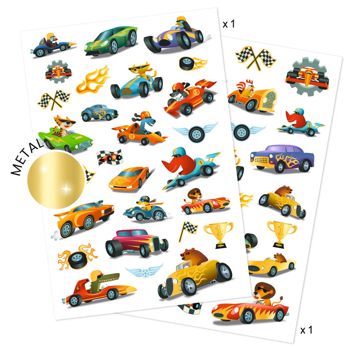 Rennauto 50+ Tattoos