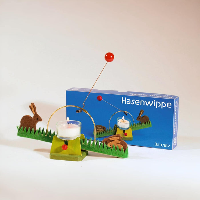 Lichtwippe mit Hasen von Kraul l Kraul l pilzessin.at