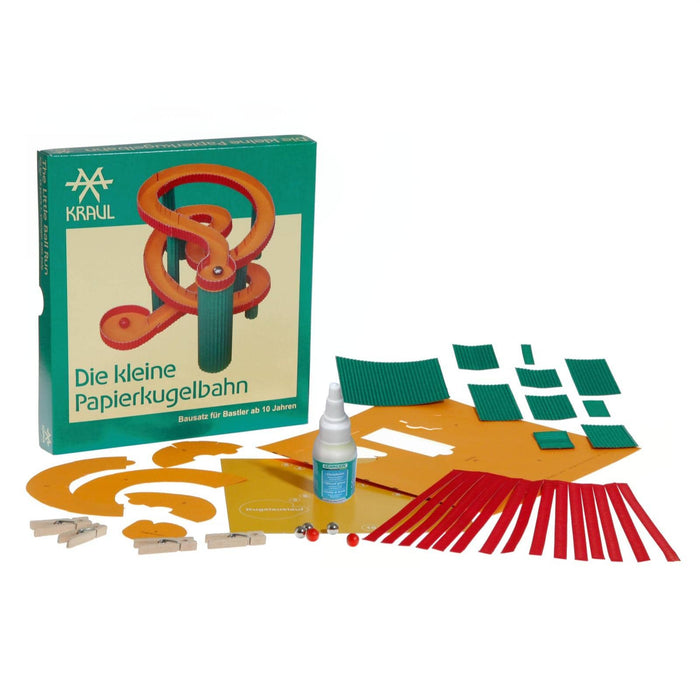 Die kleine Papierkugelbahn Bastelpackung von Kraul l Kraul l pilzessin.at