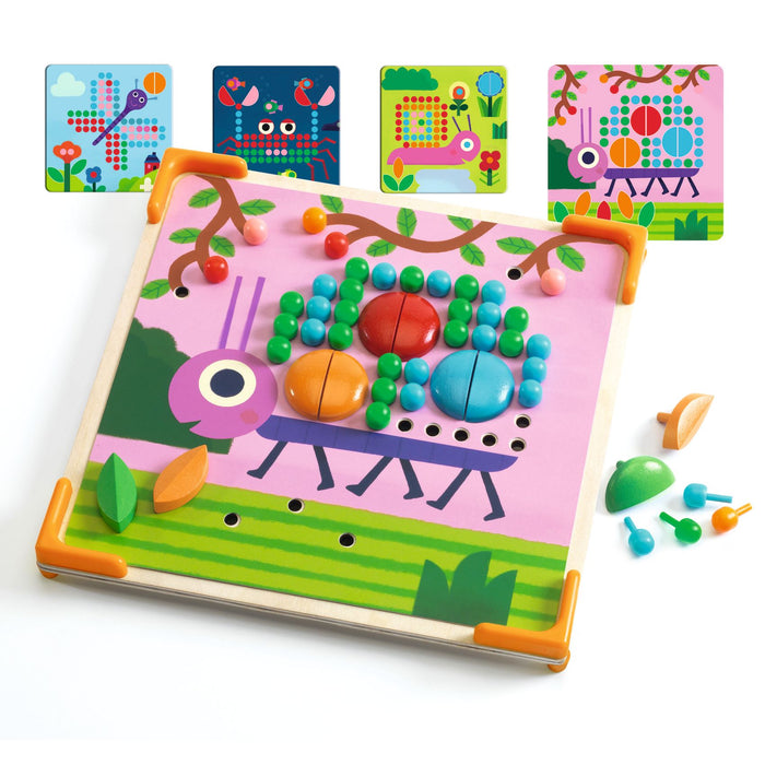 Mosaïco Mini Animo – Lernspiel l Djeco l pilzessin.at