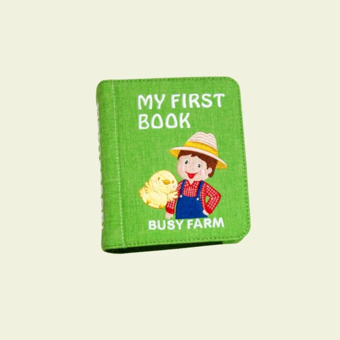 Quiet Book mit Rucksack - Bauernhof (1-3 Jahre)