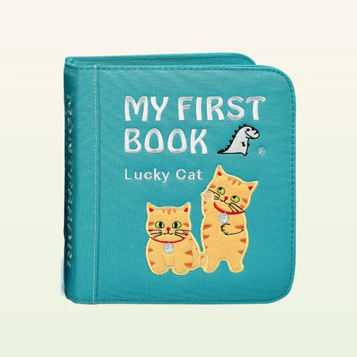 Quiet Book mit Rucksack - Lucky Cat (1-3 Jahre)
