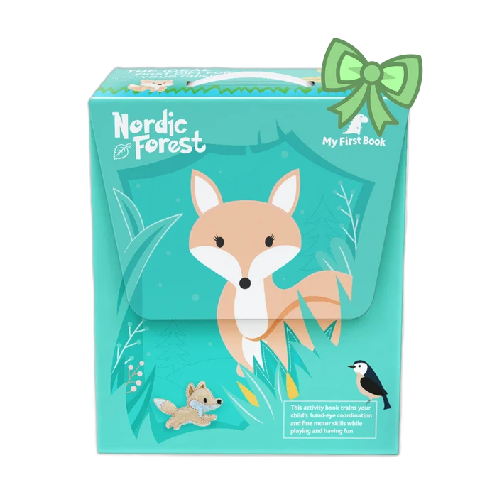 Quiet Book mit Rucksack - Nordic Forest (1-3 Jahre)