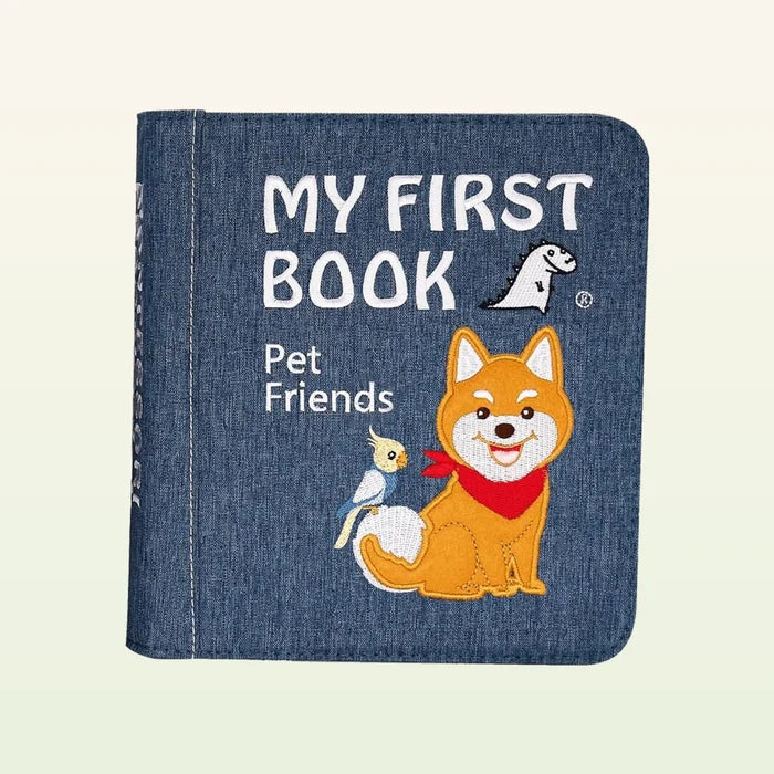 Quiet Book mit Rucksack - Haustiere (1-3 Jahre)