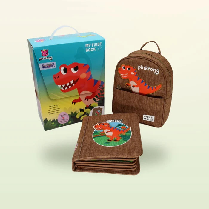 Quiet Book mit Rucksack - T-Rex (1-3 Jahre)