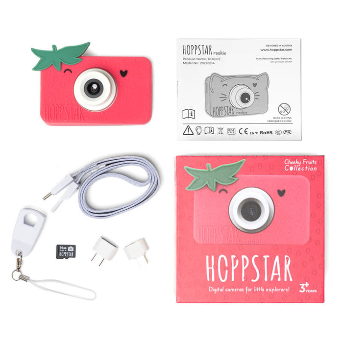 Hoppstar Rookie Kinderkamera in Strawbella