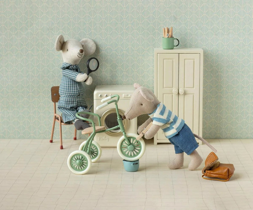 Abri à tricycle, Maus - Grün - Pilzessin.at - zauberhafte Kinderdinge