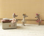 Ballerina Maus, kleine Schwester in cremefarben - Pilzessin.at - zauberhafte Kinderdinge