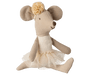 Ballerina Maus, kleine Schwester in cremefarben - Pilzessin.at - zauberhafte Kinderdinge