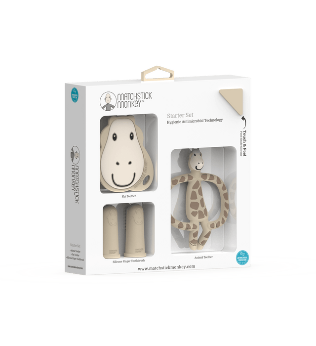 Beißring in Geschenkverpackung von MATCHSTICK MONKEY - Pilzessin.at - zauberhafte Kinderdinge