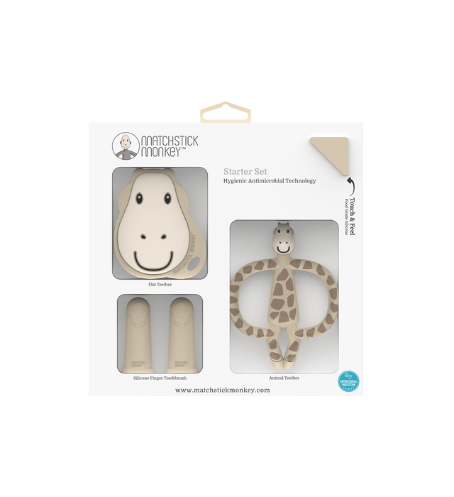 Beißring in Geschenkverpackung von MATCHSTICK MONKEY - Pilzessin.at - zauberhafte Kinderdinge