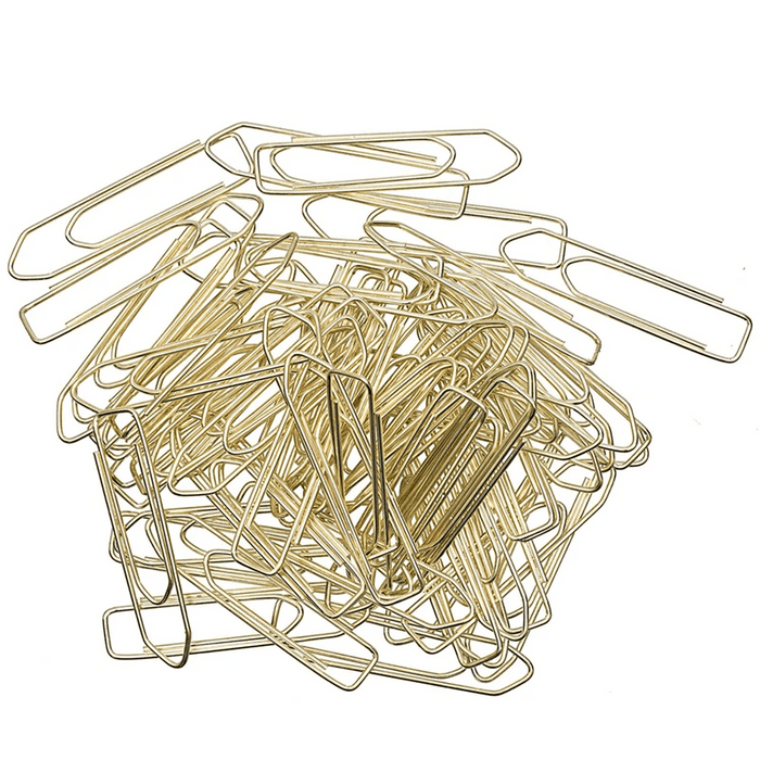 Büroklammern gold - Pilzessin.at - zauberhafte Kinderdinge