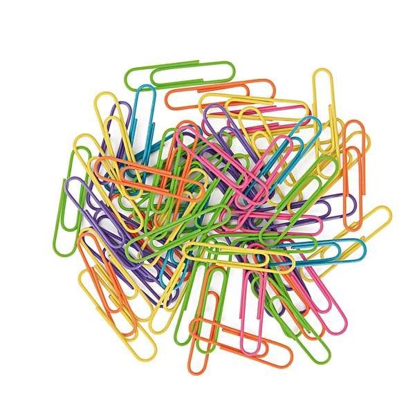 Büroklammern groß bunt - Pilzessin.at - zauberhafte Kinderdinge