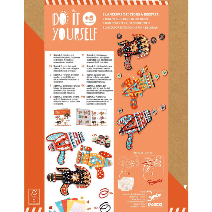 DIY - 4 Token - Werfer zum Dekorieren - Pilzessin.at - zauberhafte Kinderdinge