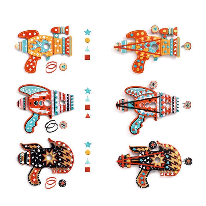 DIY - 4 Token - Werfer zum Dekorieren - Pilzessin.at - zauberhafte Kinderdinge