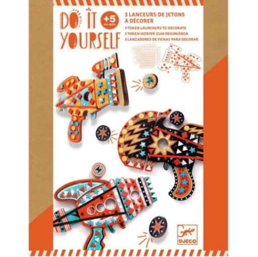 DIY - 4 Token - Werfer zum Dekorieren - Pilzessin.at - zauberhafte Kinderdinge