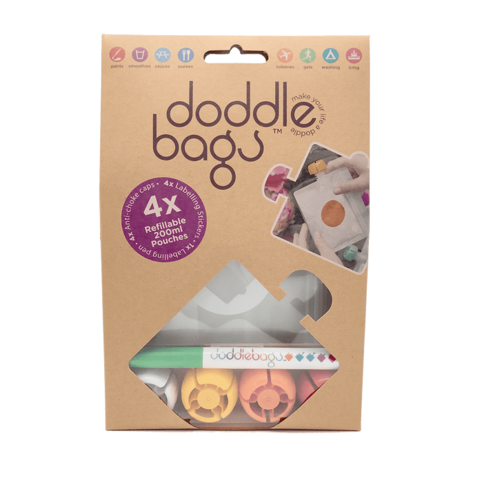 Doodle Bags Quetschies zum Selbermachen - Pilzessin.at - zauberhafte Kinderdinge