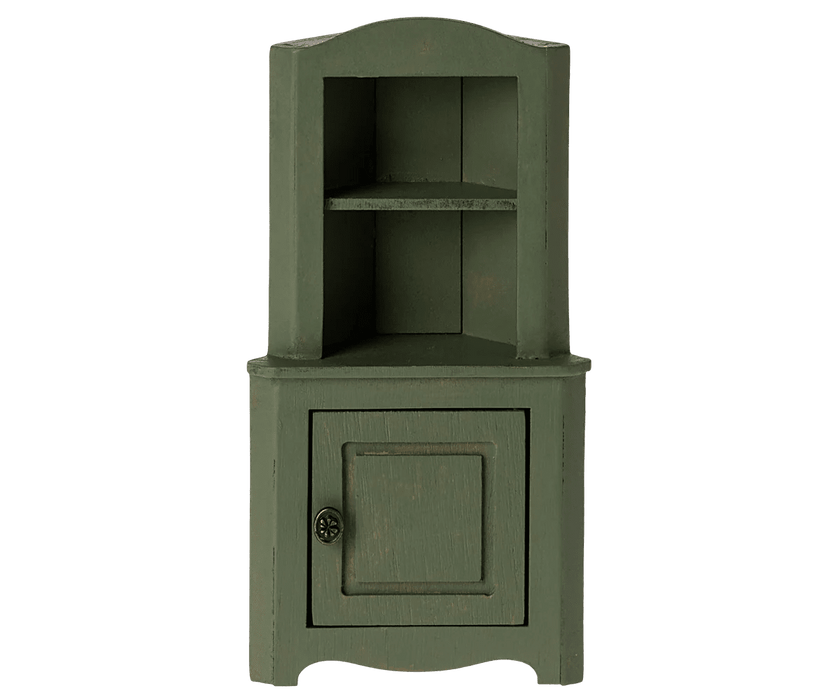 Eckschrank, Maus - Dunkelgrün - Pilzessin.at - zauberhafte Kinderdinge