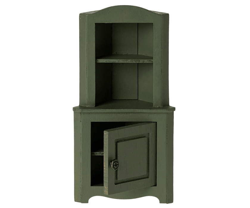 Eckschrank, Maus - Dunkelgrün - Pilzessin.at - zauberhafte Kinderdinge
