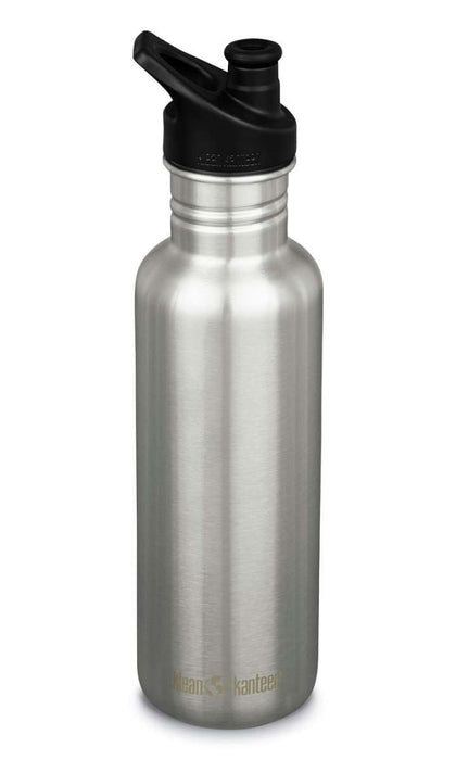 Edelstahlflasche Brushed Stainless von Klean Kanteen - Pilzessin.at - zauberhafte Kinderdinge