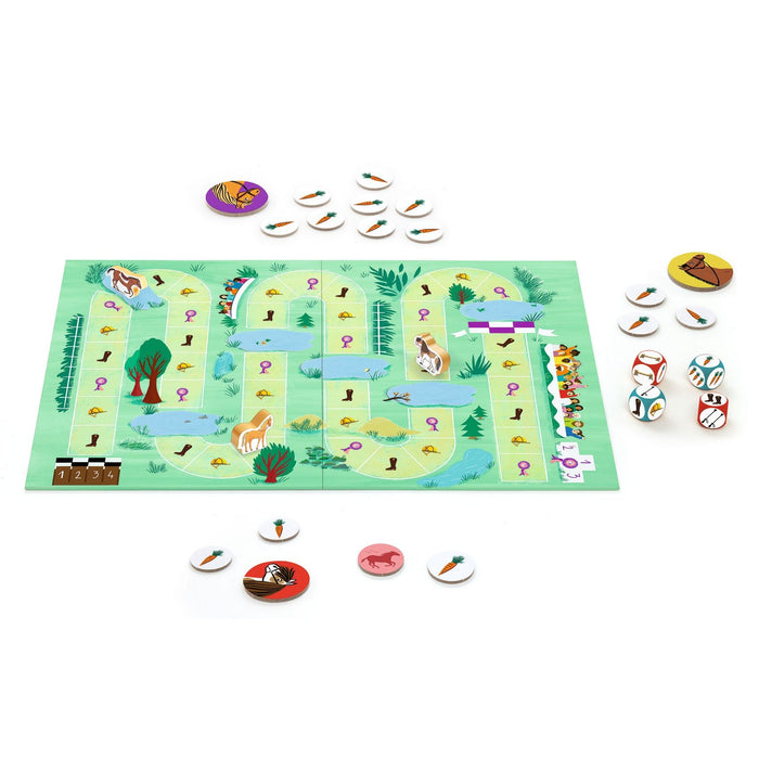 Gesellschaftsspiel - Caballo, Pferderennen - Pilzessin.at - zauberhafte Kinderdinge