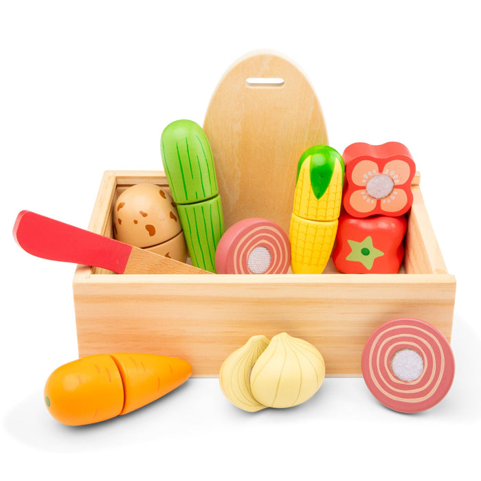 Holz - Gemüse zum Schneiden - Pilzessin.at - zauberhafte Kinderdinge