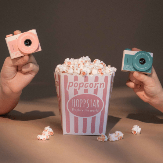 Hoppstar Kinderkamera Popcorn Bay - Pilzessin.at - zauberhafte Kinderdinge