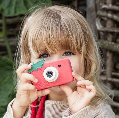 Hoppstar Rookie Kinderkamera in Strawbella - Pilzessin.at - zauberhafte Kinderdinge