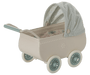 Kinderwagen mit Babymaus in Minze - Pilzessin.at - zauberhafte Kinderdinge