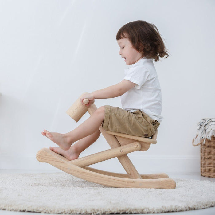 klappbares Schaukelpferd - Pilzessin.at - zauberhafte Kinderdinge