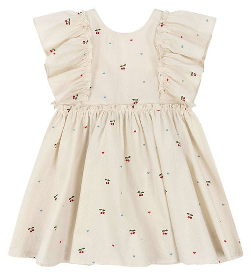 Kleid Evia Bow | 🍒 cherry coeur von Konges Sløjd - Pilzessin.at - zauberhafte Kinderdinge