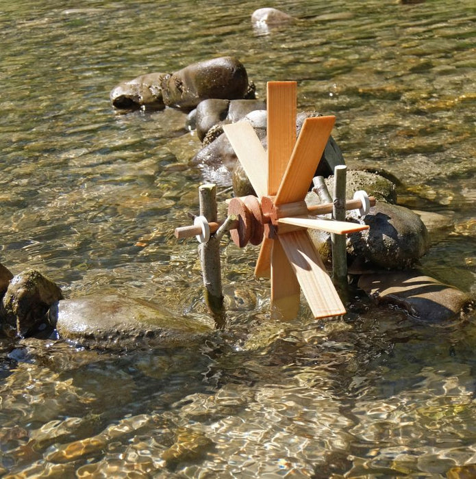 Kleines Wasserrad - Pilzessin.at - zauberhafte Kinderdinge