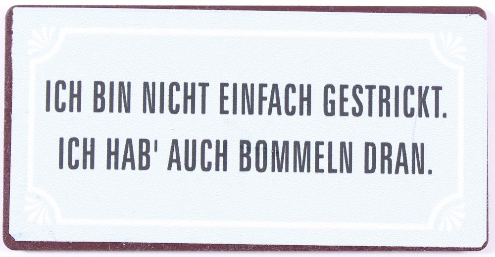 Kühlschrankmagnet "Ich bin nicht..." - Pilzessin.at - zauberhafte Kinderdinge