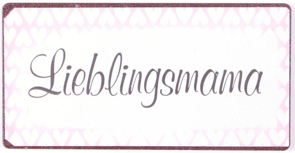 Kühlschrankmagnet "Lieblingsmama" - Pilzessin.at - zauberhafte Kinderdinge