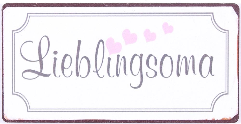 Kühlschrankmagnet : Lieblingsoma - Pilzessin.at - zauberhafte Kinderdinge