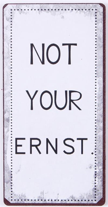 Kühlschrankmagnet "Not your Ernst" - Pilzessin.at - zauberhafte Kinderdinge
