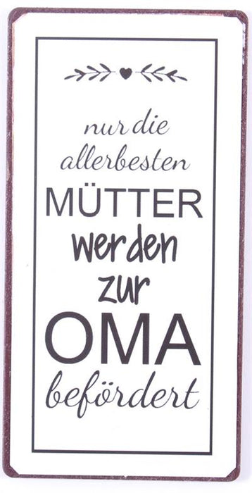Kühlschrankmagnet "Nur die allerbesten Mütter werden zur Oma befördert" - Pilzessin.at - zauberhafte Kinderdinge