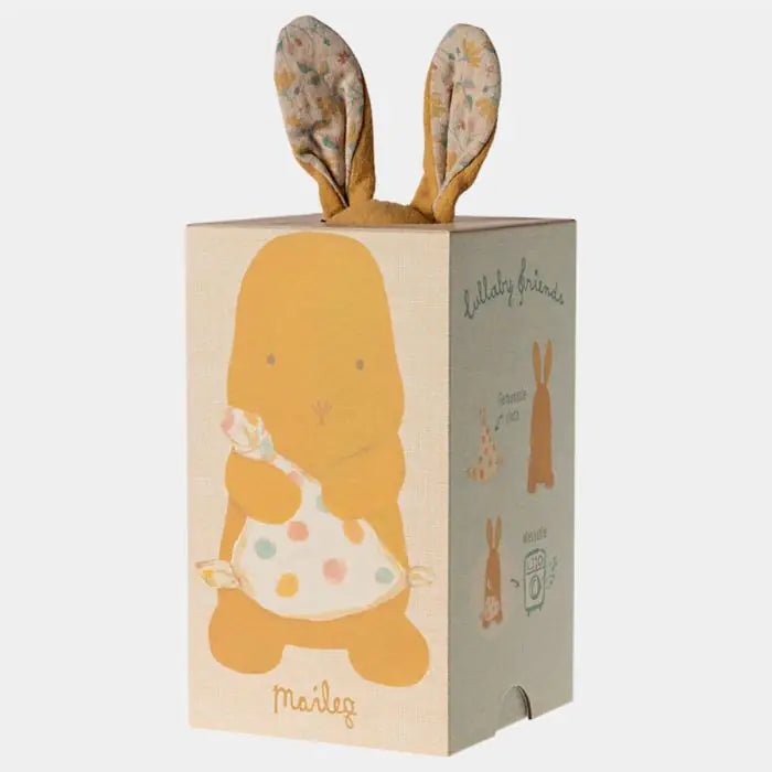 Lullaby Friends Spieluhr HASE dusty yellow - Pilzessin.at - zauberhafte Kinderdinge
