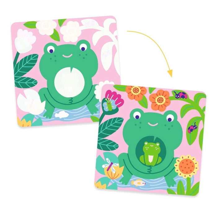 Magisches Ausmalen - Gartentierbabys - Pilzessin.at - zauberhafte Kinderdinge