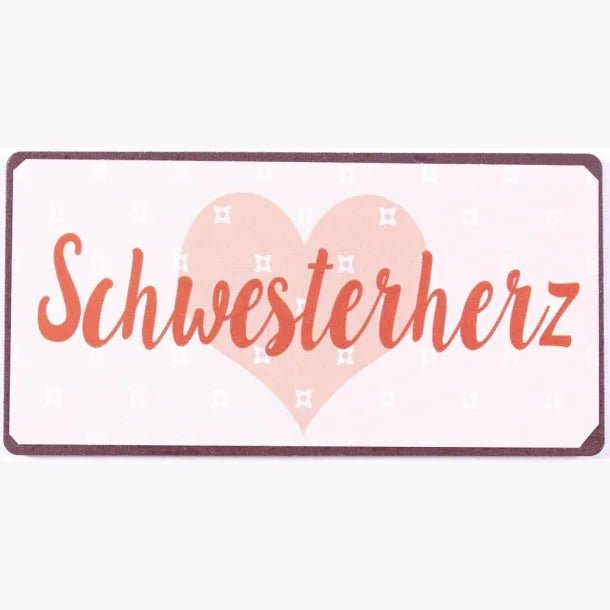 Magnet „Schwesterherz“ - Pilzessin.at - zauberhafte Kinderdinge