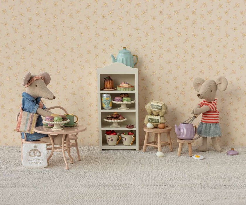 Maileg Café - Set für Mäuse – Groß, Blassrosa - Pilzessin.at - zauberhafte Kinderdinge