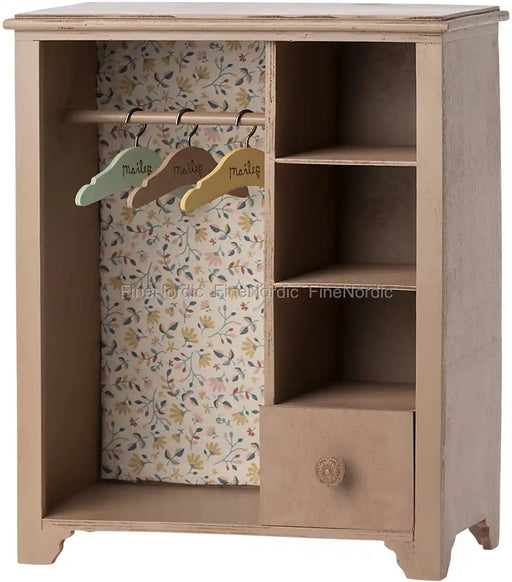 Maileg Kleiderschrank groß Powder - Pilzessin.at - zauberhafte Kinderdinge