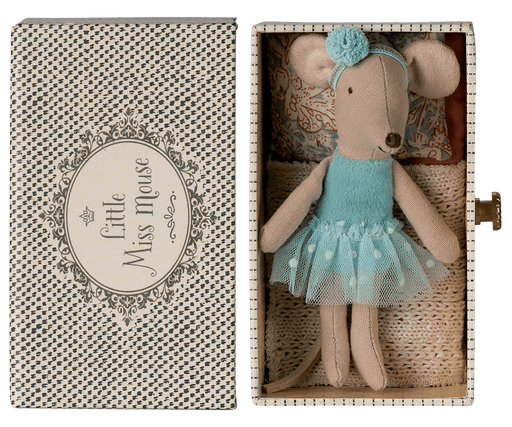 Maileg Tanzmaus im Tagesbett – kleine Schwester - Pilzessin.at - zauberhafte Kinderdinge