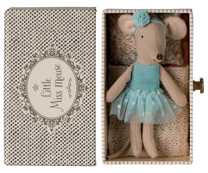 Maileg Tanzmaus im Tagesbett – kleine Schwester - Pilzessin.at - zauberhafte Kinderdinge