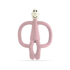 Matchstick Monkey Beißring Affe in dusty pink - Pilzessin.at - zauberhafte Kinderdinge